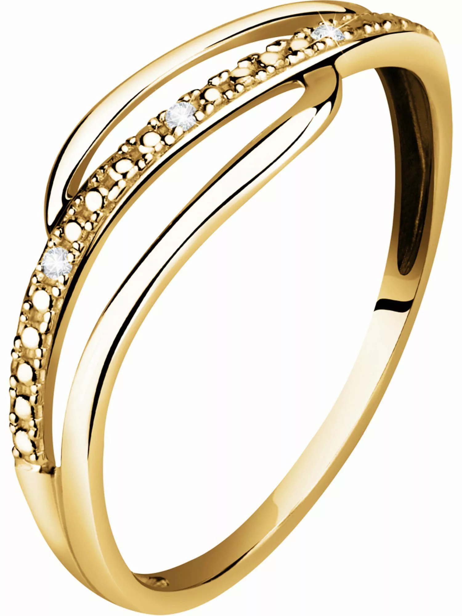 CHRIST Diamantring CHRIST Damen-Damenring 375er Gelbgold günstig online kaufen