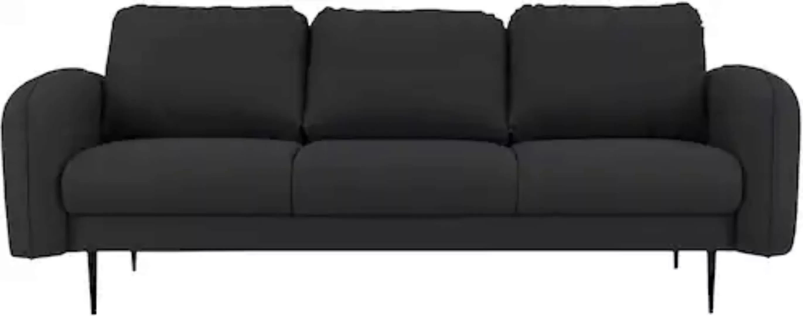 Leonique 3-Sitzer "Skidi", mit losen Rückenkissen und Keder oben auf der Ar günstig online kaufen