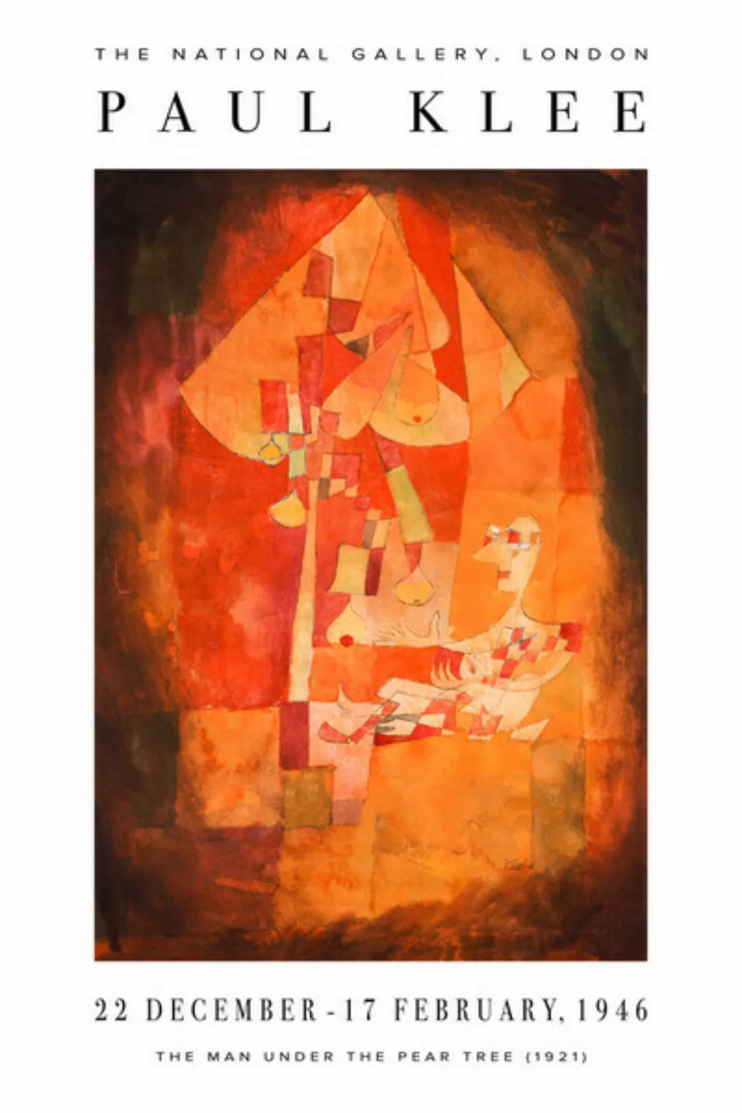 Poster / Leinwandbild - Exhibtion Print By Paul Klee günstig online kaufen