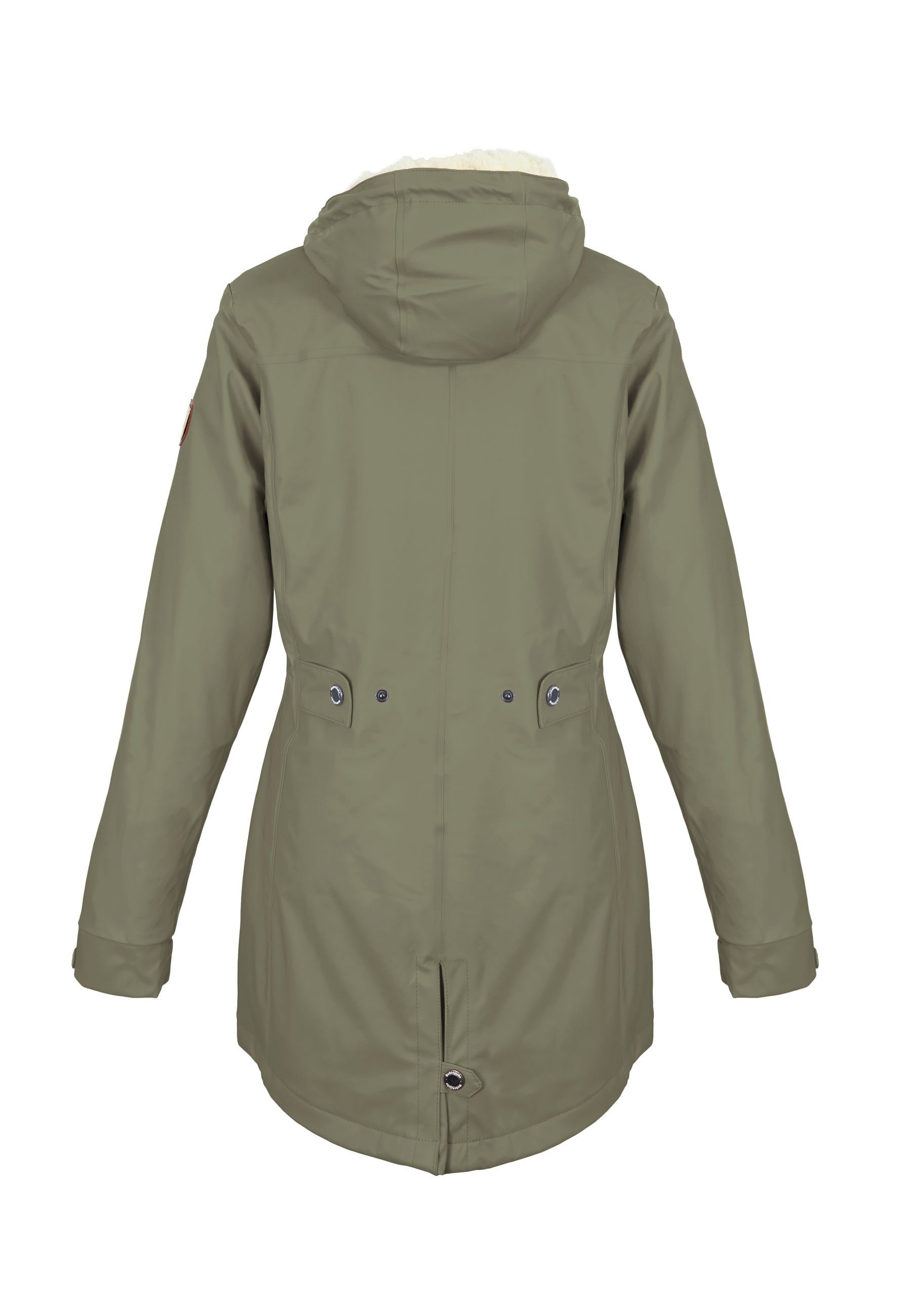 Regenliebe Winterjacke Friesennerz Regenparka mit Teddyfleece günstig online kaufen