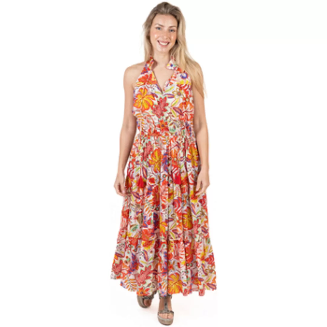 Isla Bonita By Sigris  Maxikleider Langes Midi -Kleid günstig online kaufen