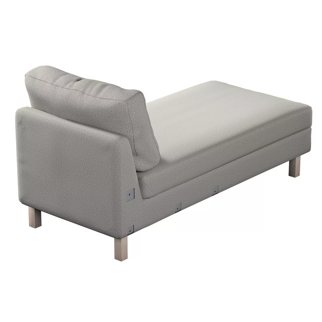 Bezug für Karlstad Recamiere Zustellsofa, kurz, grau-beige, Bezug für Karls günstig online kaufen