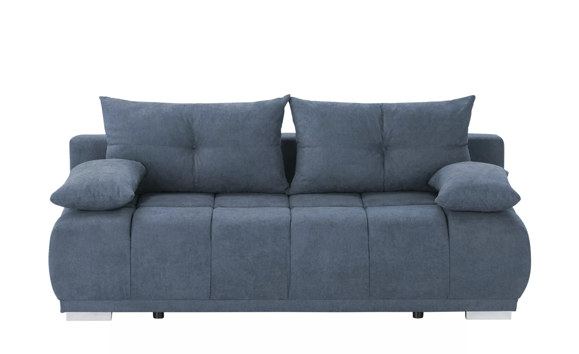 switch Schlafsofa mit Boxspringpolsterung  Gala - blau - 208 cm - 92 cm - 1 günstig online kaufen