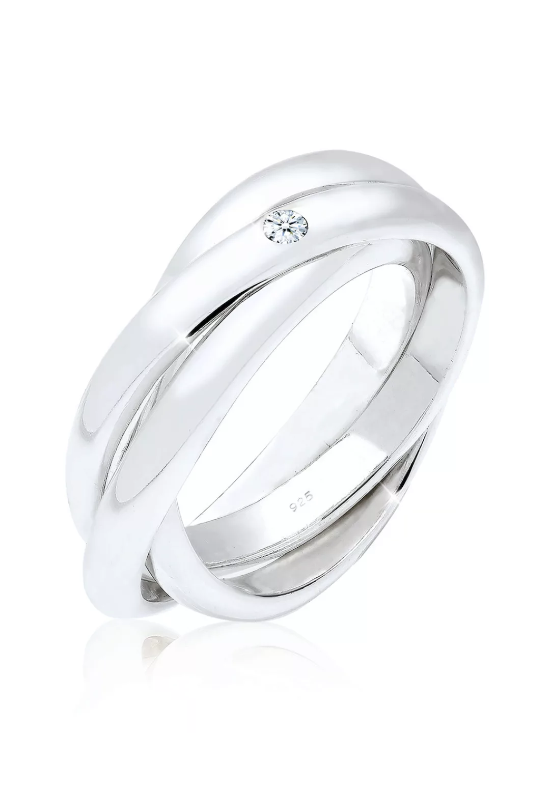 Elli DIAMONDS Verlobungsring "Verlobungsring Diamant 0.03 ct. 925 Silber" günstig online kaufen