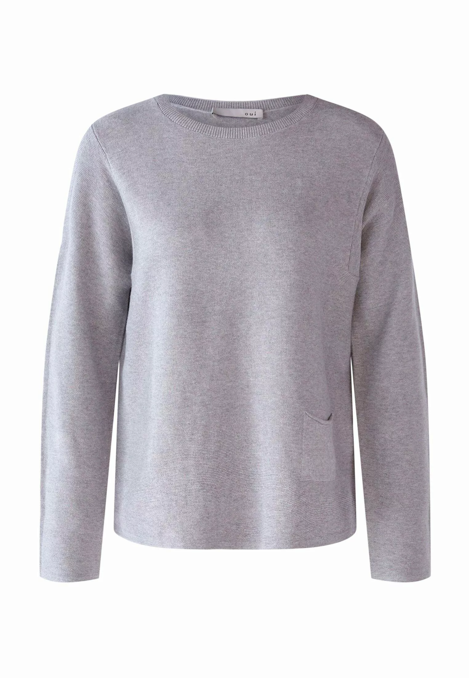 Oui Strickpullover KEIKO Pullover 100% Bio-Baumwolle günstig online kaufen