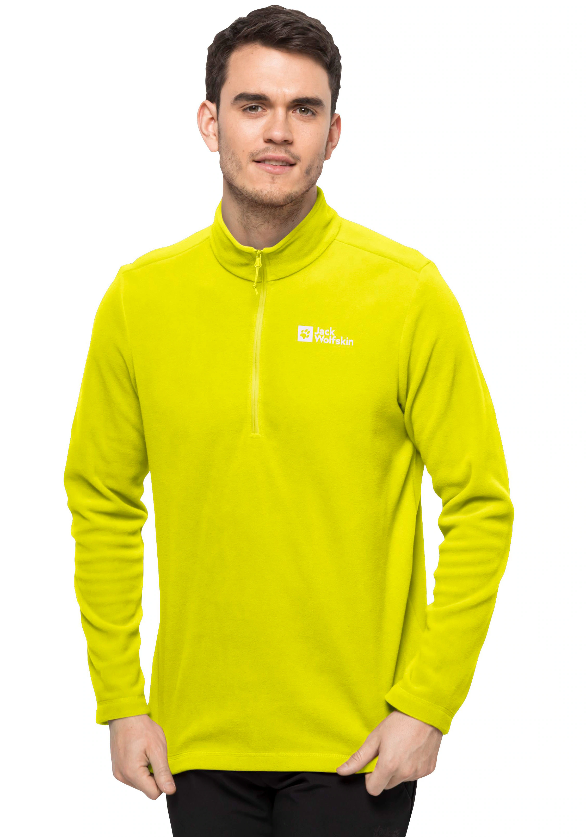 Jack Wolfskin Fleecepullover "TAUNUS HZ M", aus recyceltem Polyester, atmun günstig online kaufen