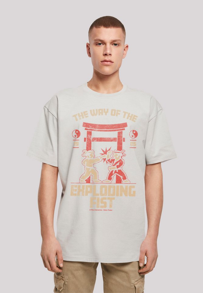 F4NT4STIC T-Shirt The Way Of The Exploding Fist Retro Gaming Print günstig online kaufen