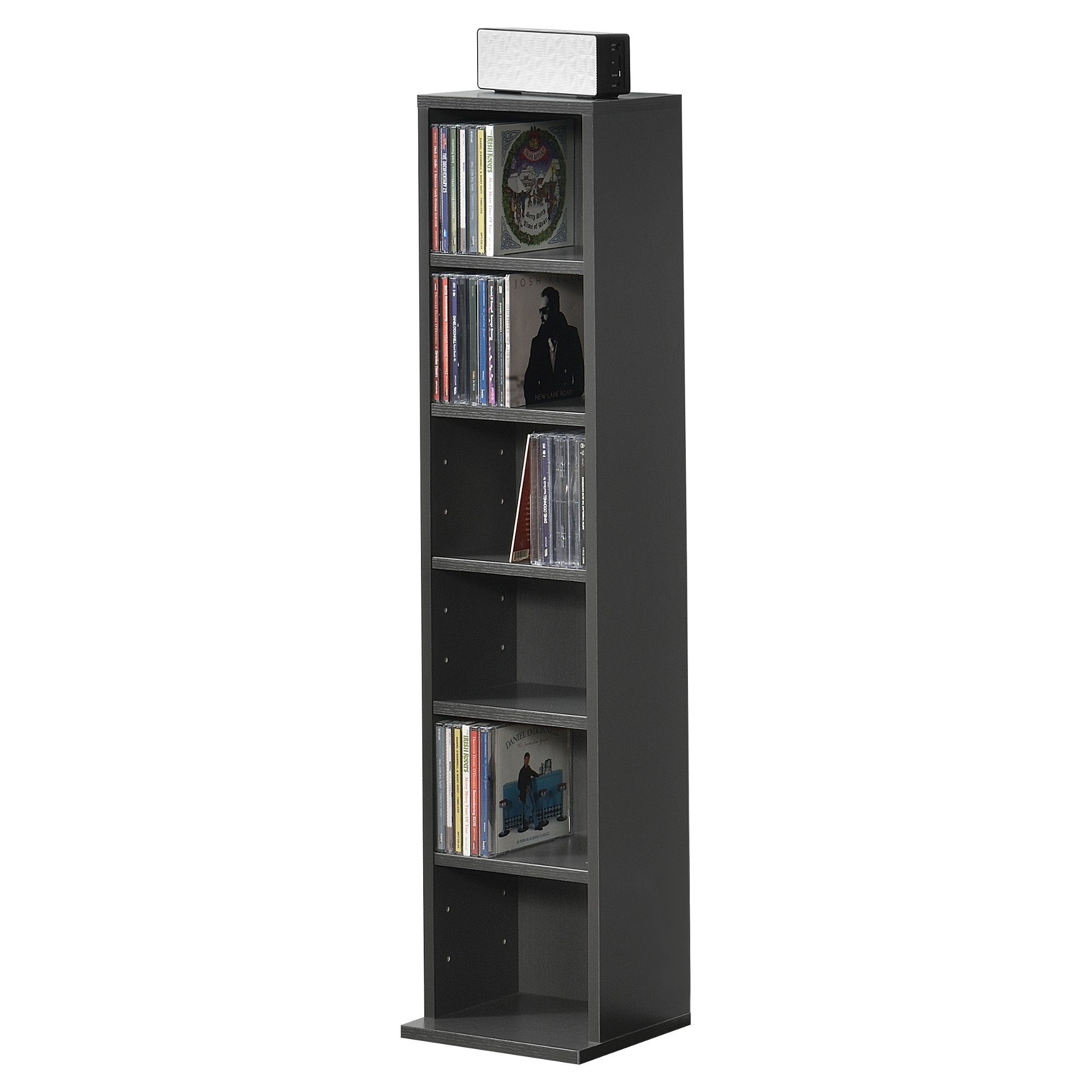 en.casa CD-Regal, »Tynset« 90x20x20 cm Standregal günstig online kaufen