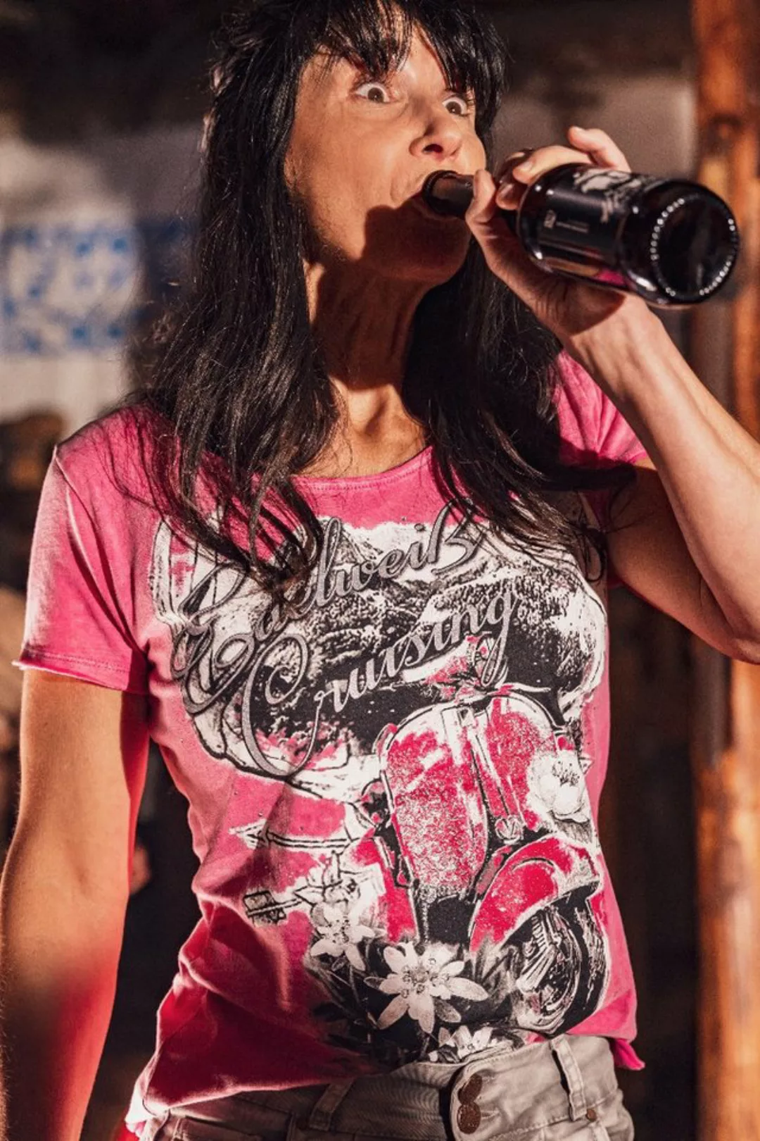 Hangowear Trachtenshirt Trachtenshirt Damen - ZELDA - pink günstig online kaufen