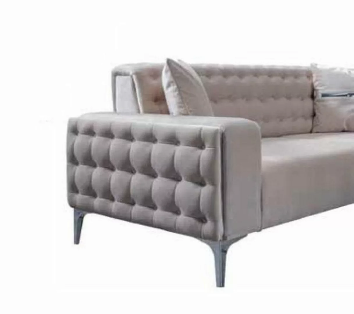 JVmoebel 2-Sitzer Sofa 2-Sitzer Sofas Polsterstoff Modern Style Bequemes So günstig online kaufen