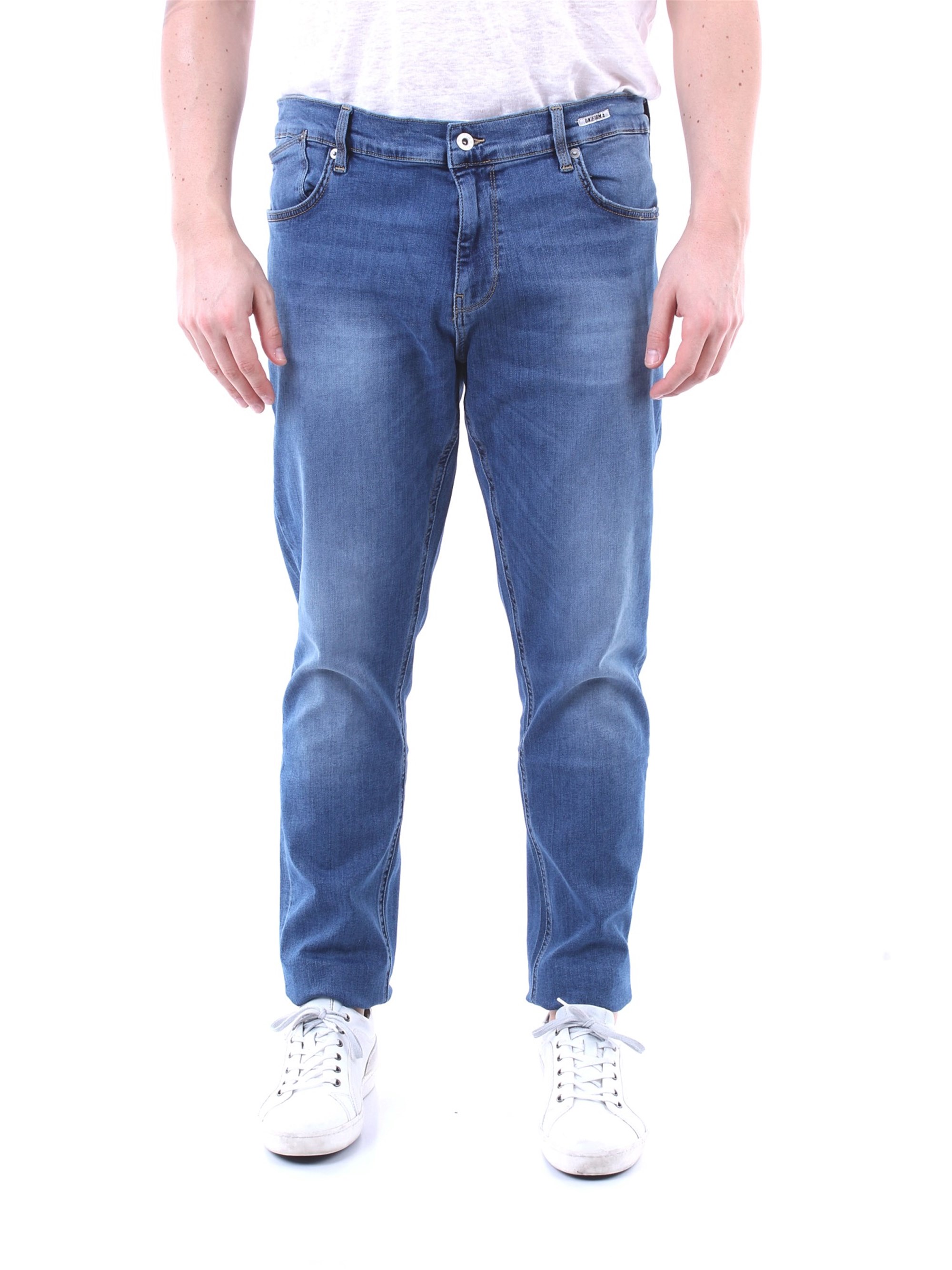 UNIFORM dünn Herren Blue Jeans günstig online kaufen