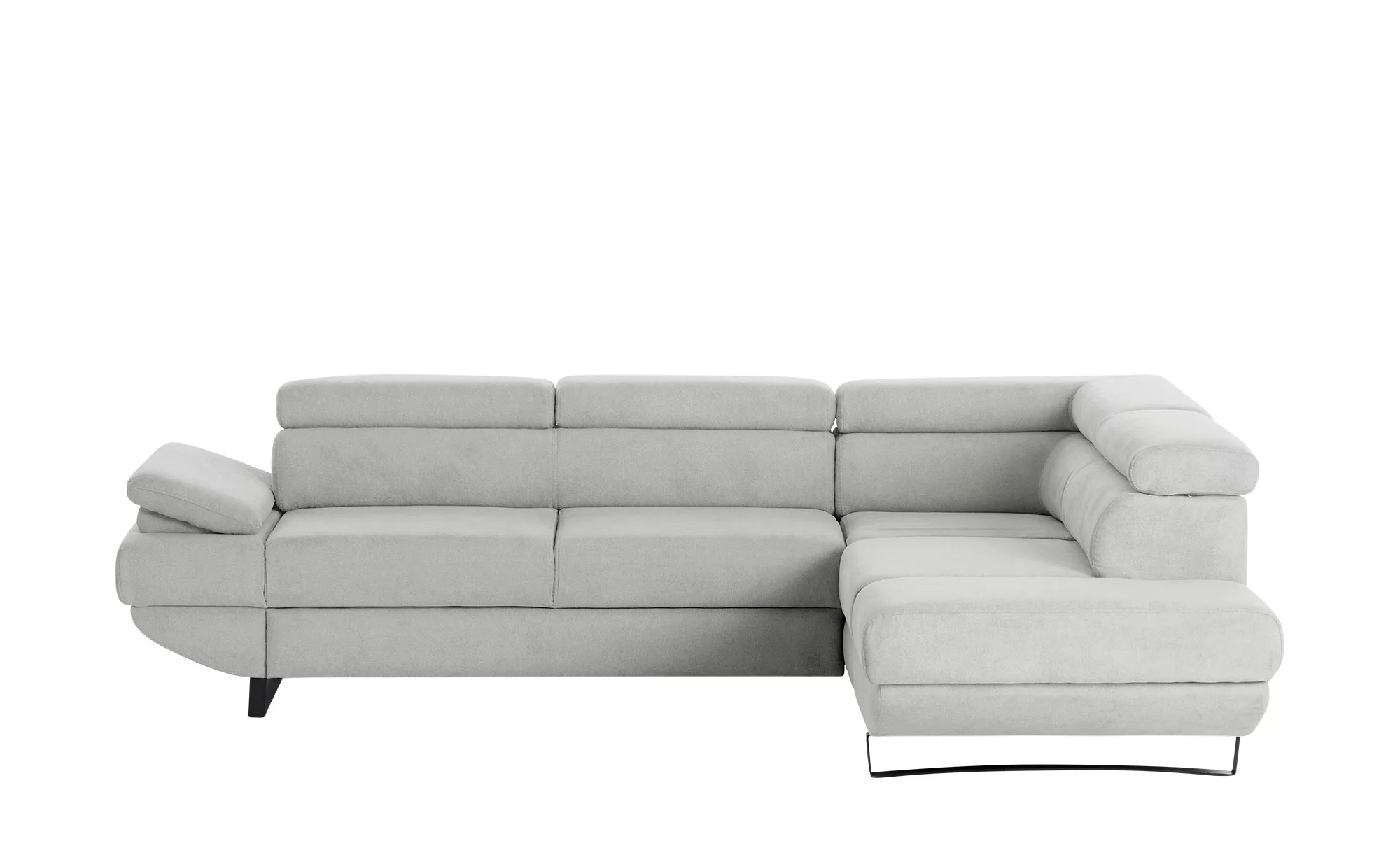 Ecksofa aus Mikrofaser Gio ¦ grau ¦ Maße (cm): B: 263 H: 88 T: 200 Polsterm günstig online kaufen