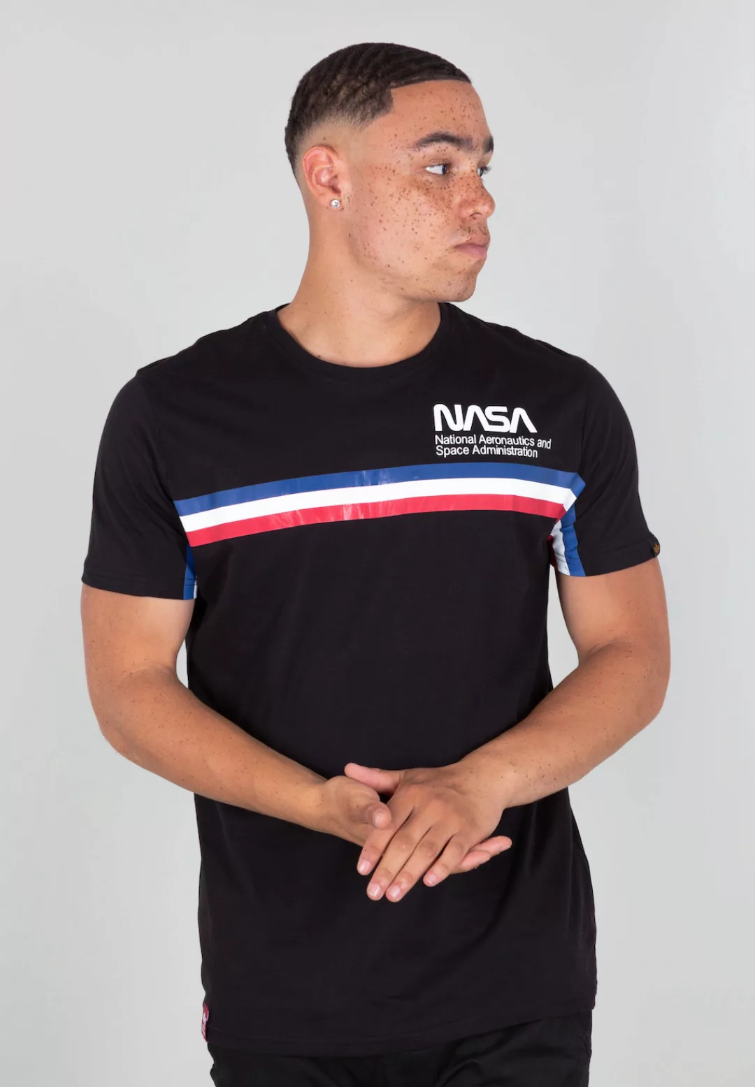 Alpha Industries T-Shirt "Alpha Industries Men - T-Shirts NASA ISS T" günstig online kaufen