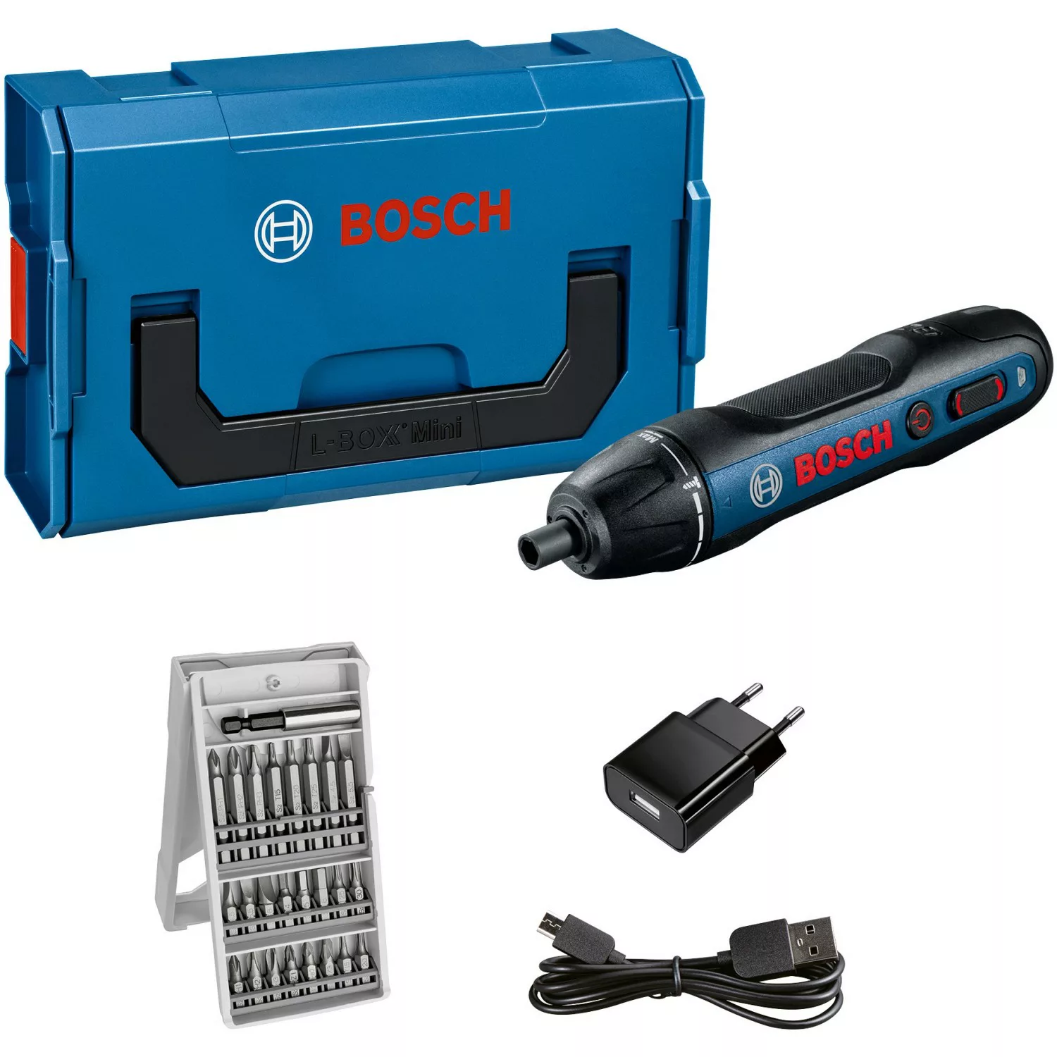 Bosch Professional 3,6 V Akkuschrauber Bosch GO inkl. 1,5 Ah Akku mit L-Box günstig online kaufen