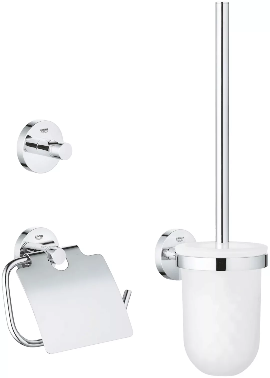 Grohe WC-Garnitur "Start WC-Set 3 in 1", 3 St., aus Metall günstig online kaufen