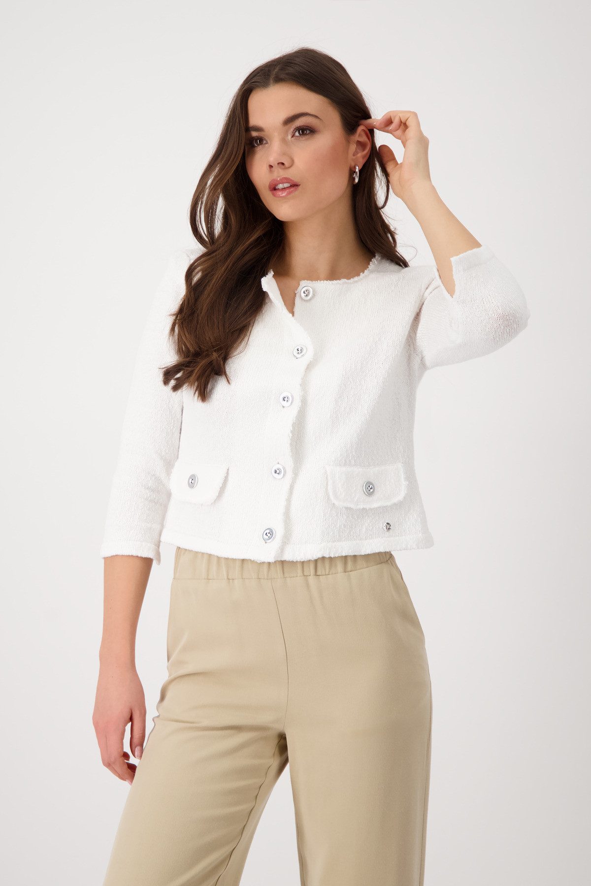 Monari Strickjacke, mit Knöpfen günstig online kaufen