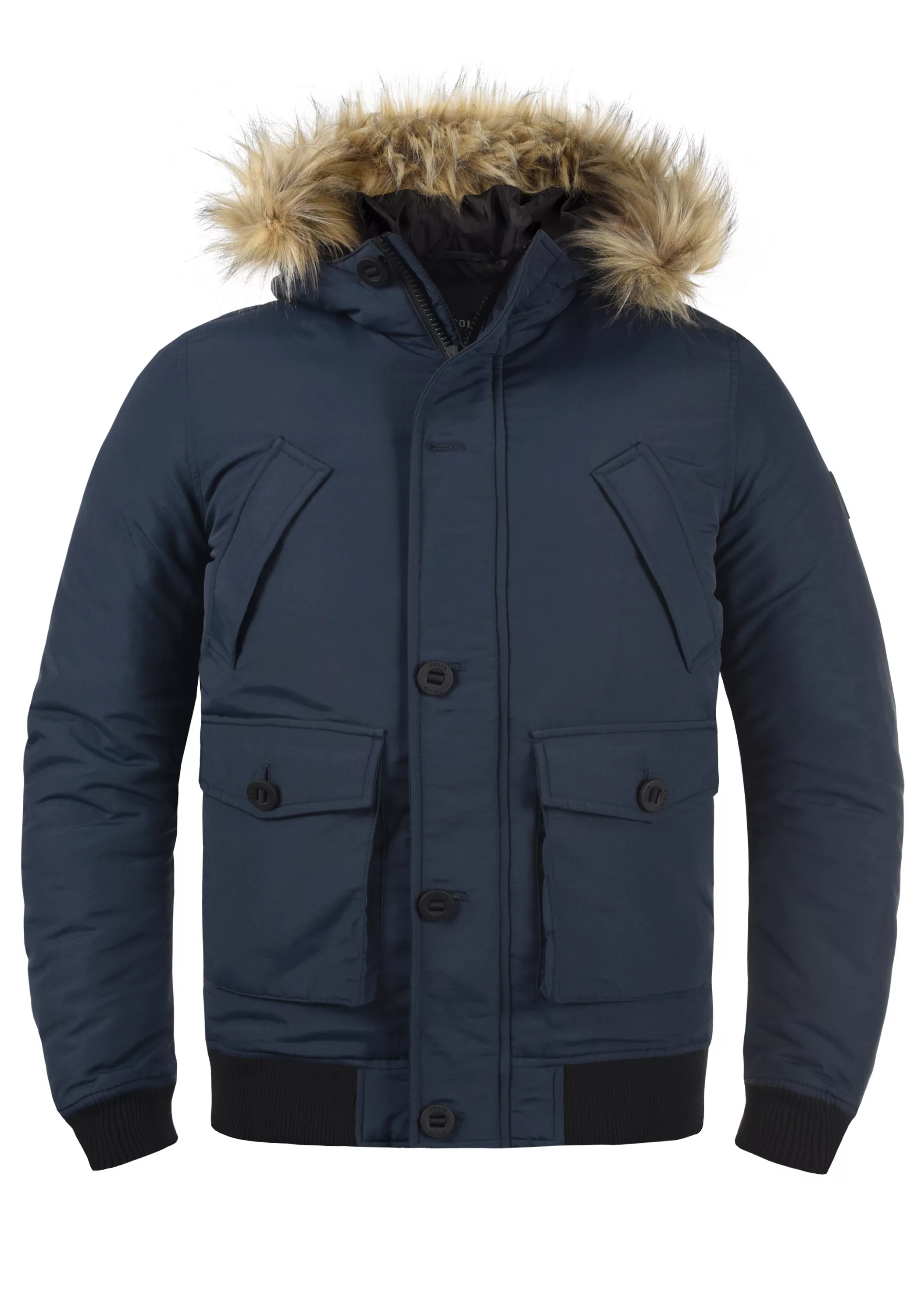 Solid Winterjacke "Winterjacke SDFrio", mit Kapuze günstig online kaufen