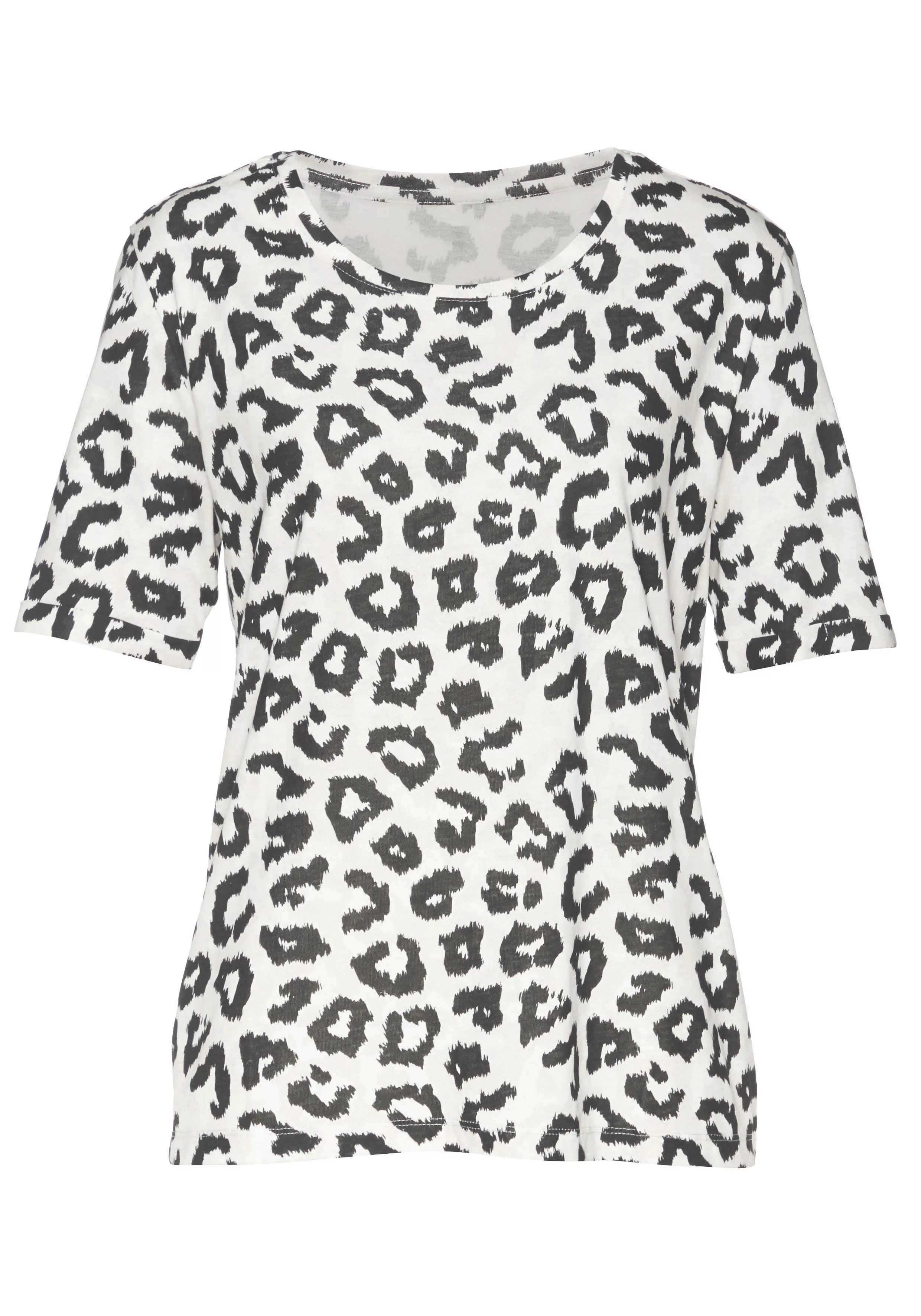 Vivance Dreams Pyjama, mit Animalprint günstig online kaufen