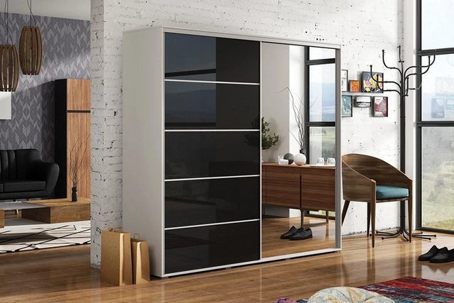 ROYAL24_MARKT Kleiderschrank - Geräumiger Kleiderschrank für optimale Aufbe günstig online kaufen