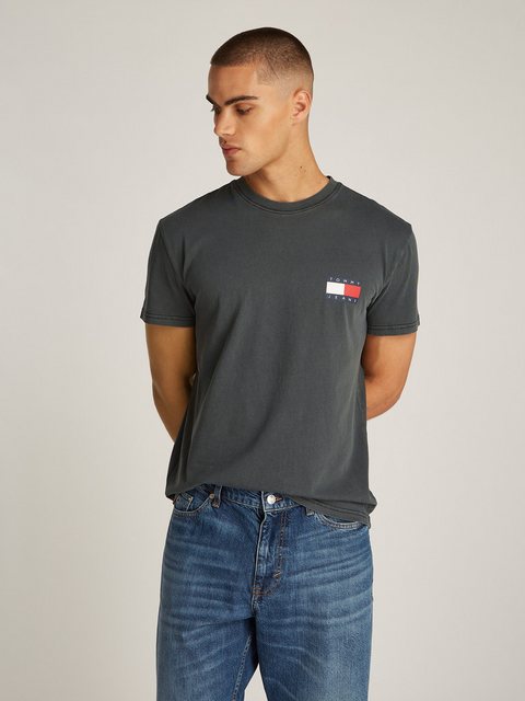 Tommy Jeans T-Shirt TJM REG HERITAGE FLAG TEE EXT mit großem Logo am Rücken günstig online kaufen