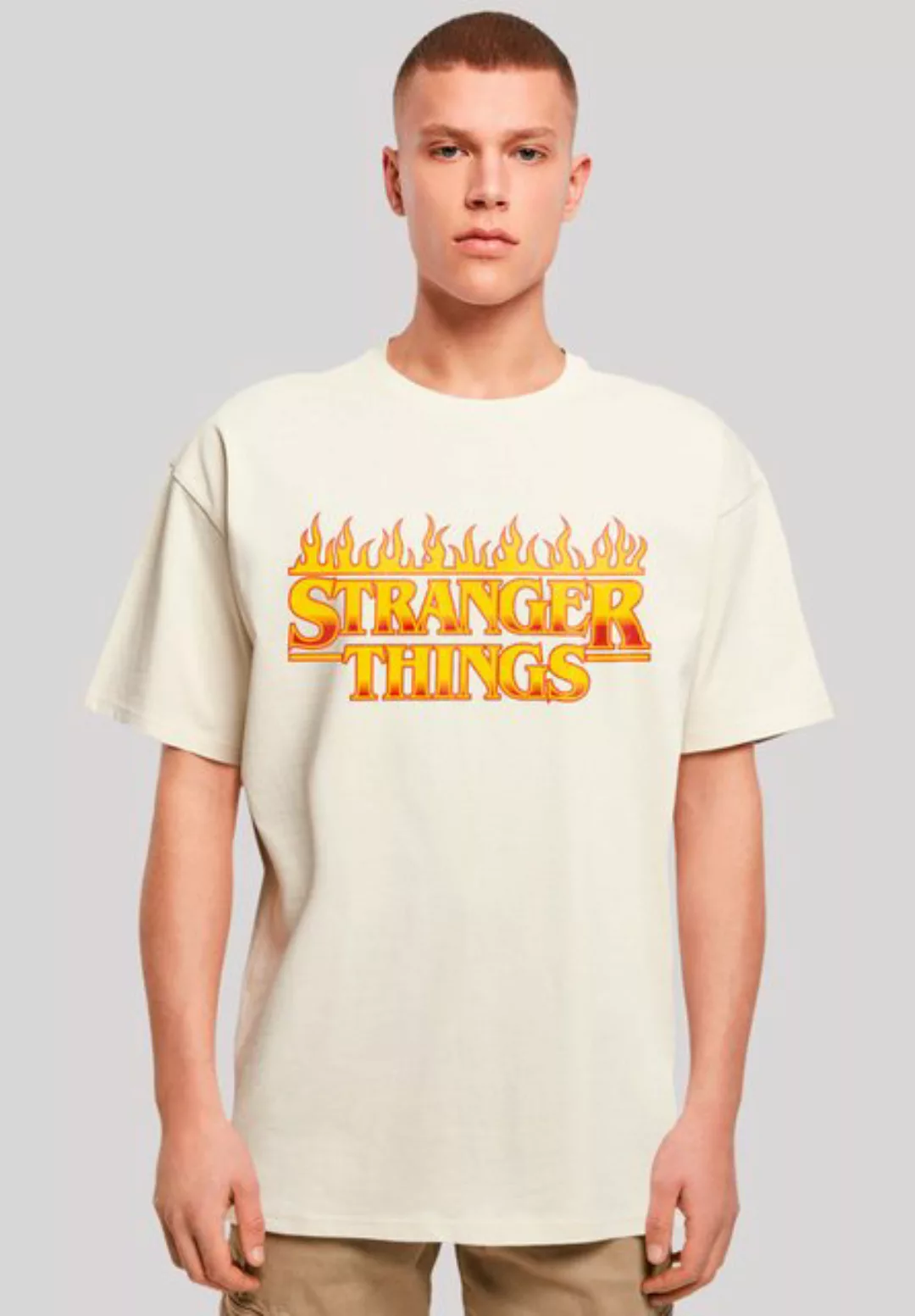 F4NT4STIC T-Shirt "Stranger Things Fire Logo", Premium Qualität günstig online kaufen