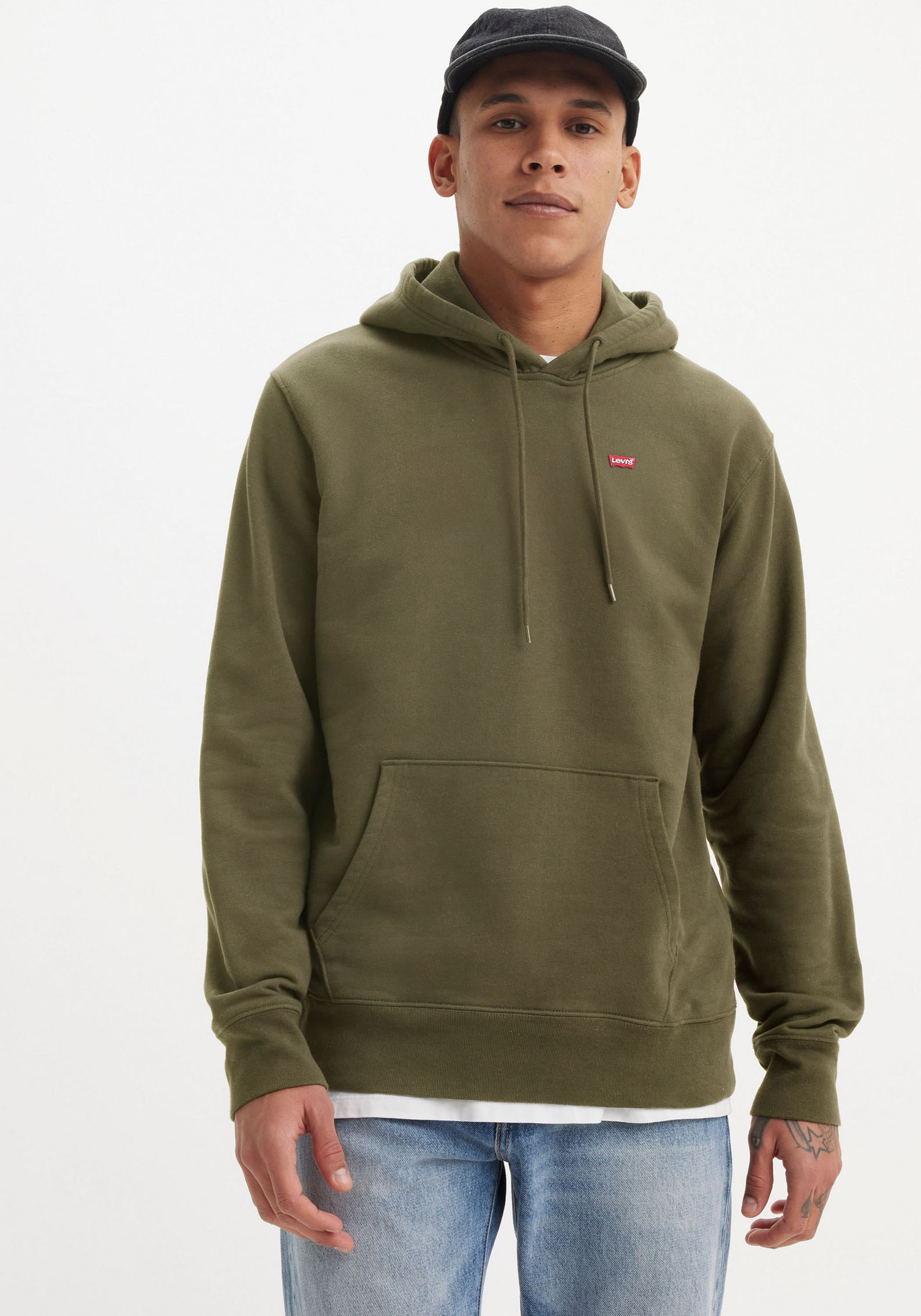 Levis Kapuzensweatshirt "NEW ORIGINAL HOODIE", mit kleinem Batwing-Logo günstig online kaufen