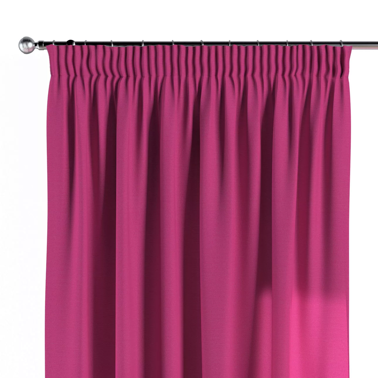 Vorhang mit Kräuselband, rosa, Loneta (133-60) günstig online kaufen