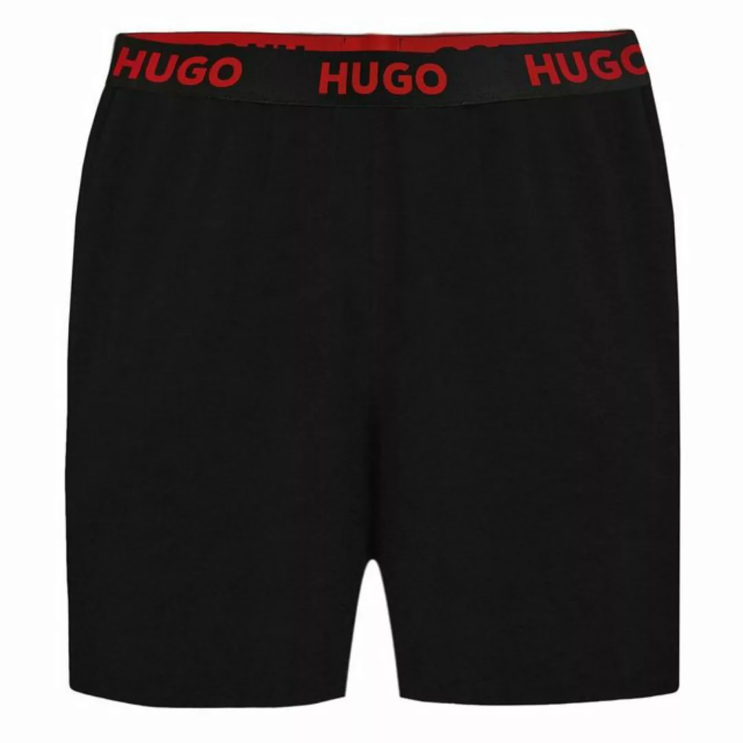 HUGO Sweatshorts SPORTY LOGO_SHORTS mit Hugo Logo-Elastikbund günstig online kaufen