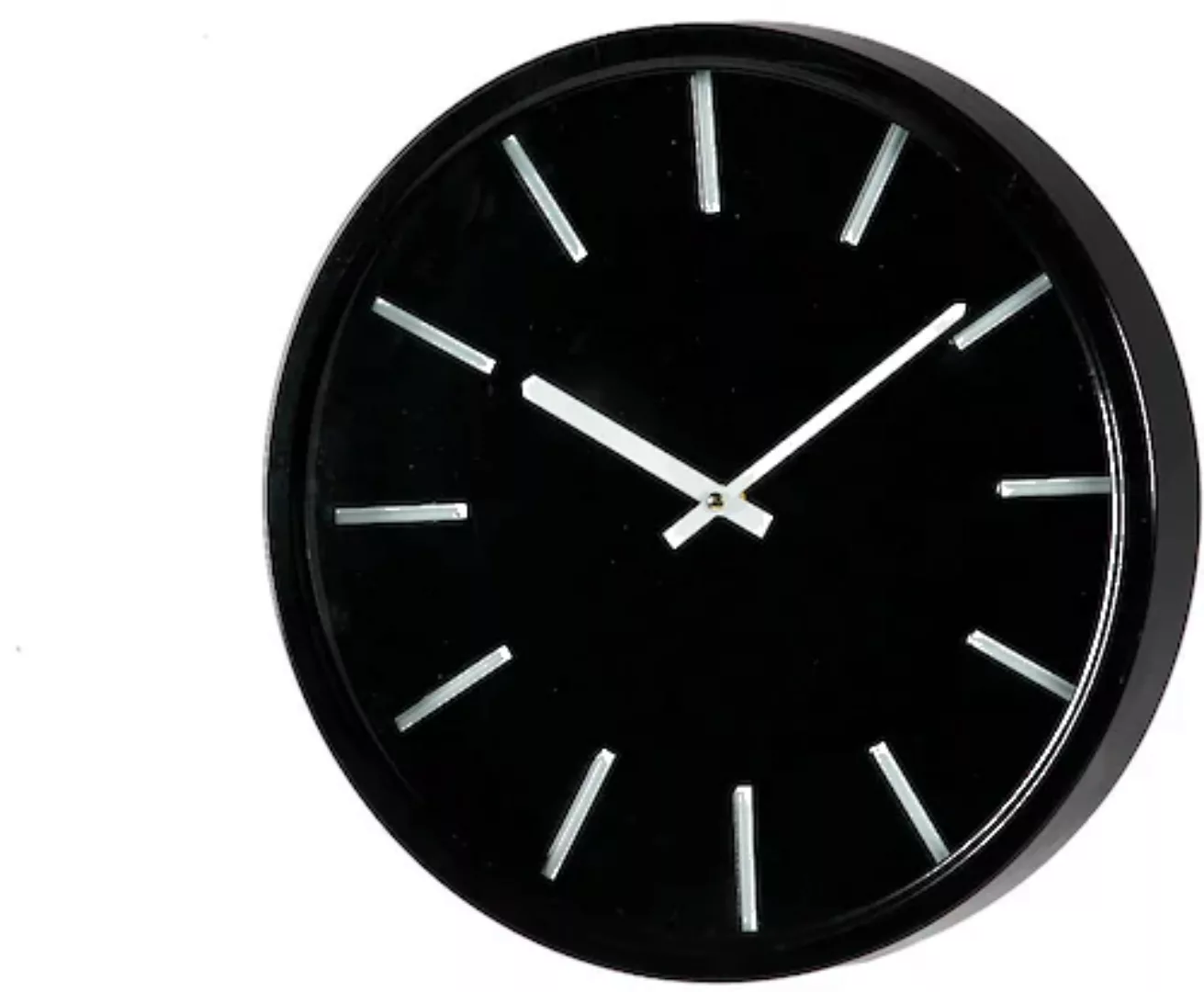 Ambiente Haus Wanduhr "Wanduhr Black 35cm" günstig online kaufen