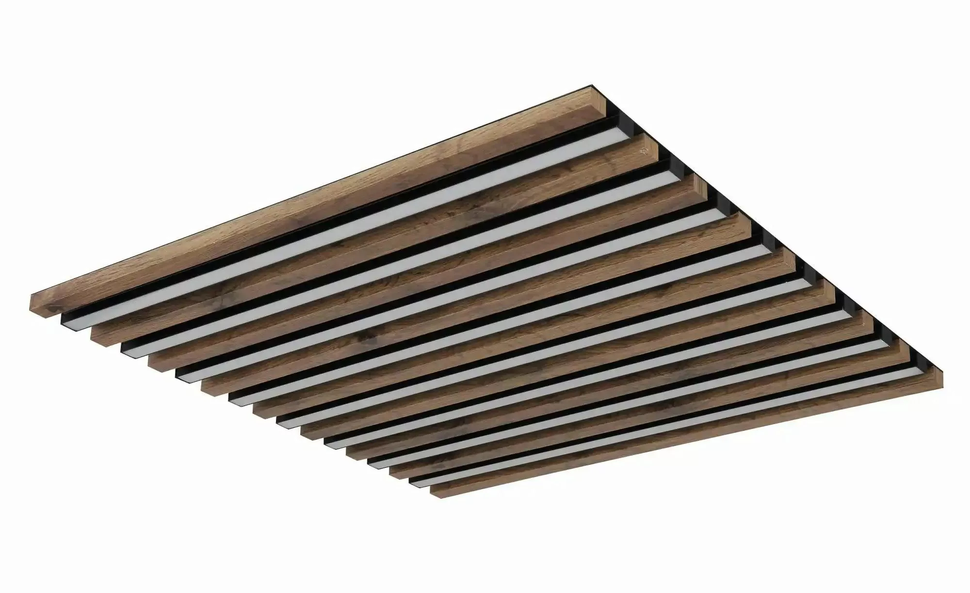 Globo Lighting Deckenleuchte   ¦ schwarz ¦ Maße (cm): B: 60 H: 6 Lampen & L günstig online kaufen