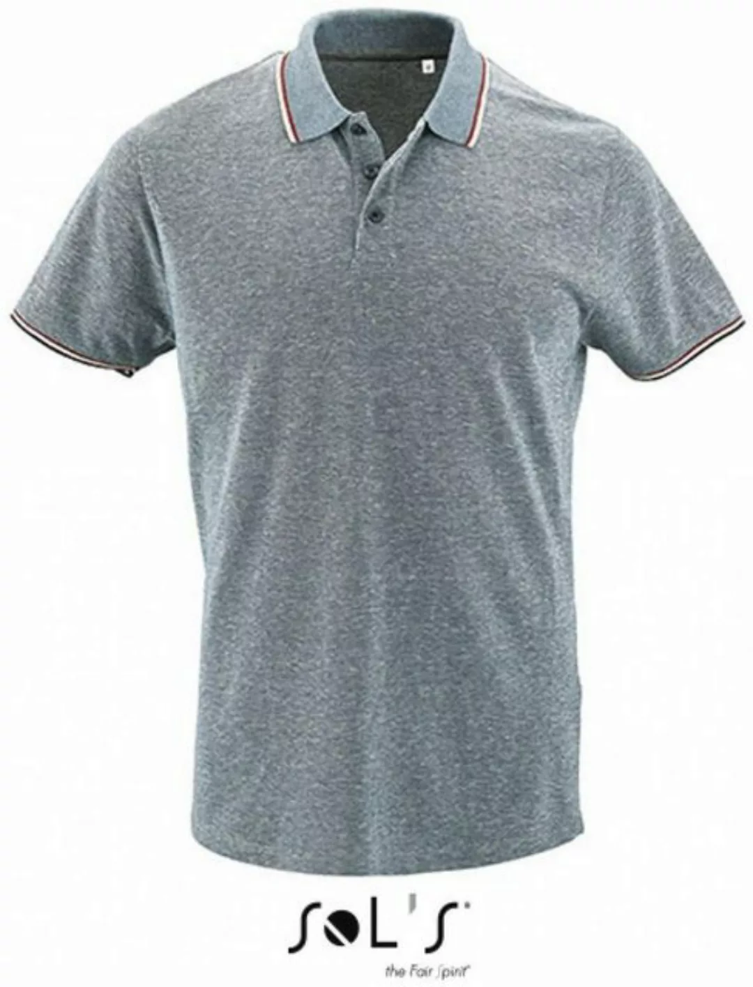 SOLS Poloshirt Herren Heather Polo Shirt Paname günstig online kaufen