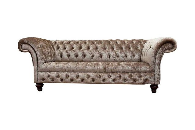 Xlmoebel Sofa Chesterfield Couch 3-Sitzer Polster Stil Moderne Sofas, Herge günstig online kaufen