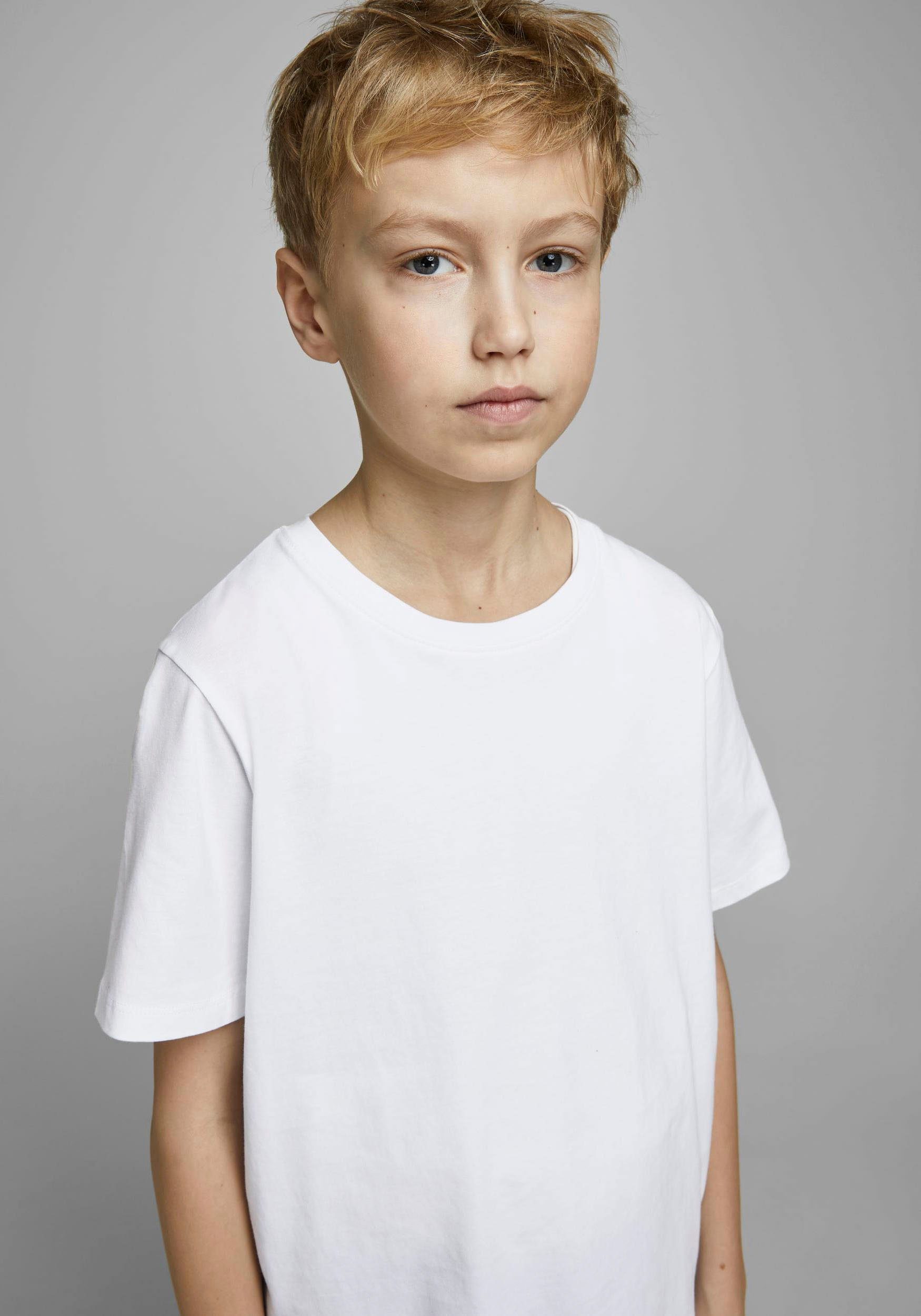 Jack & Jones Junior Rundhalsshirt JJEORGANIC günstig online kaufen