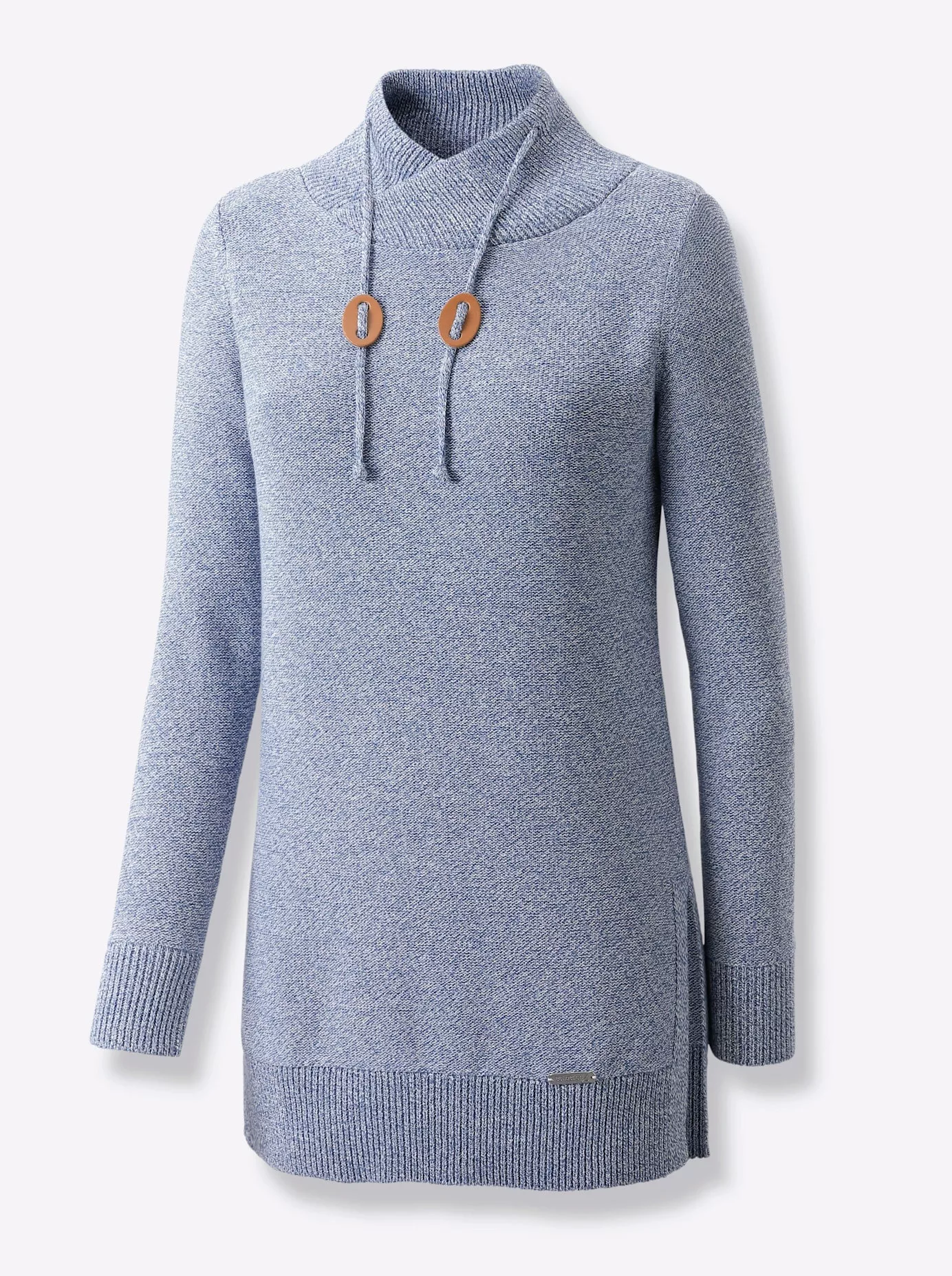 Casual Looks Strickpullover "Longpullover" günstig online kaufen