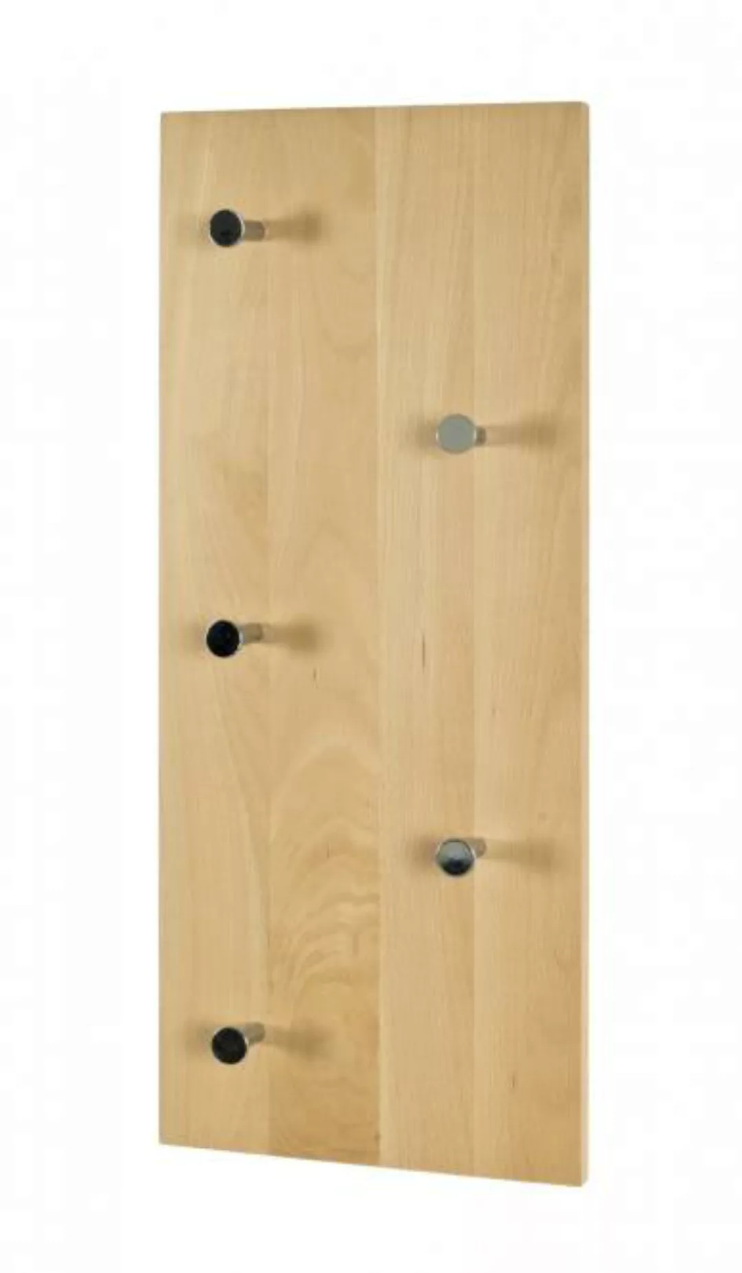 Wandgarderobe 30424 von HAKU Buche / Chrom günstig online kaufen