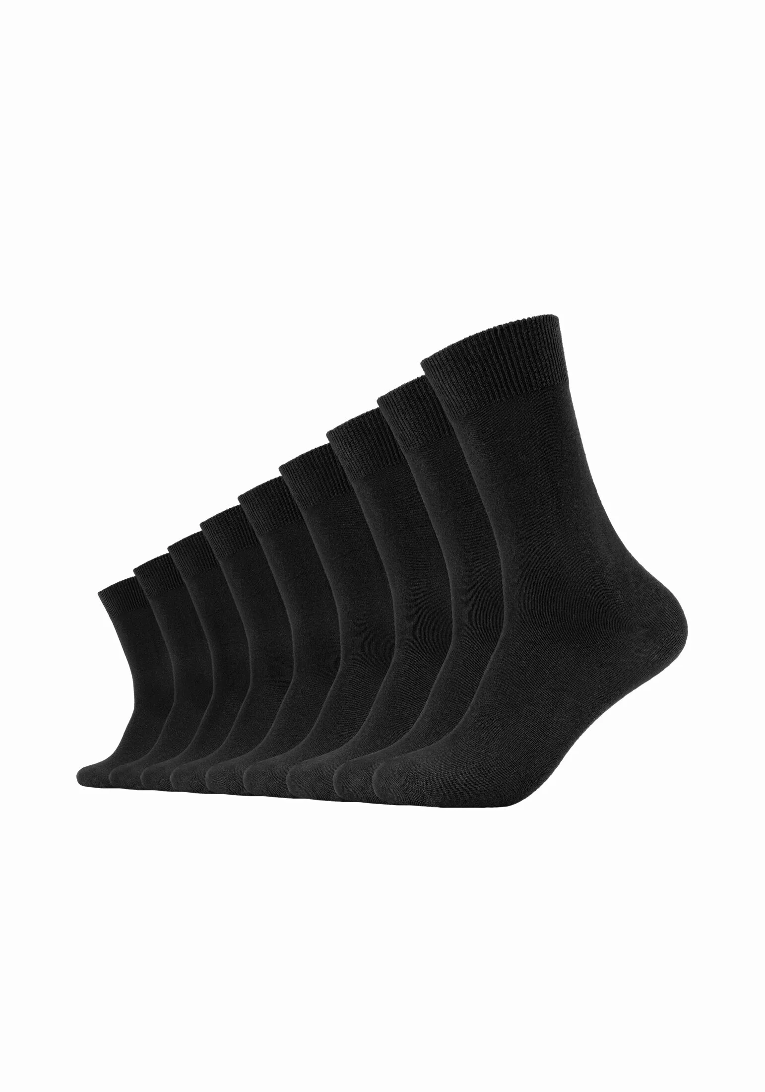 Camano Socken "comfort", (9 Paar), mit verstärktem Fersen- und Zehenbereich günstig online kaufen