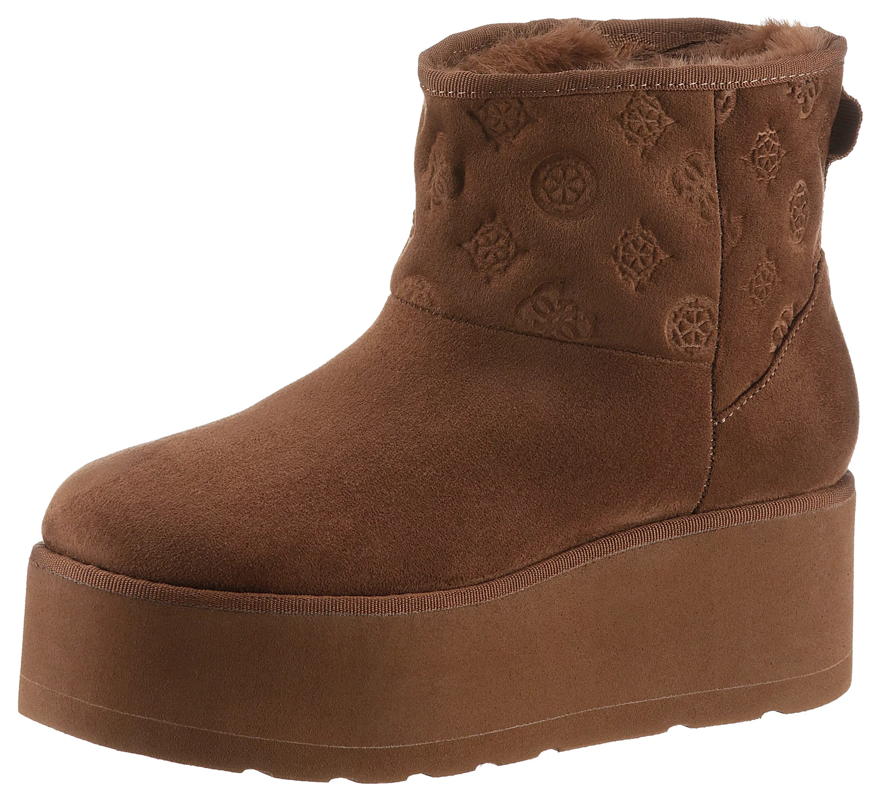 Guess Winterboots "JILLA", mit Leder-Innensohle günstig online kaufen