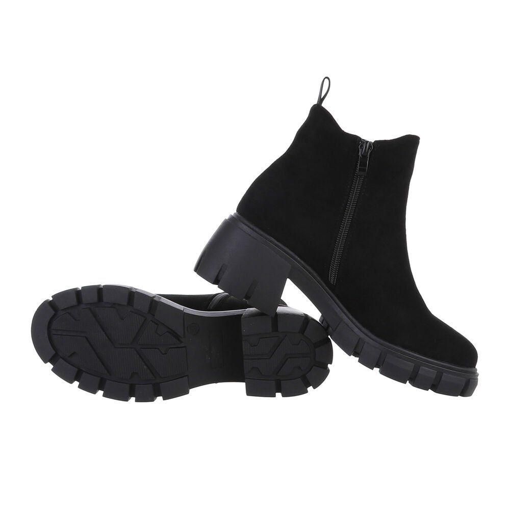 Ital-Design Damen Freizeit Plateaustiefelette (84556866) Blockabsatz günstig online kaufen