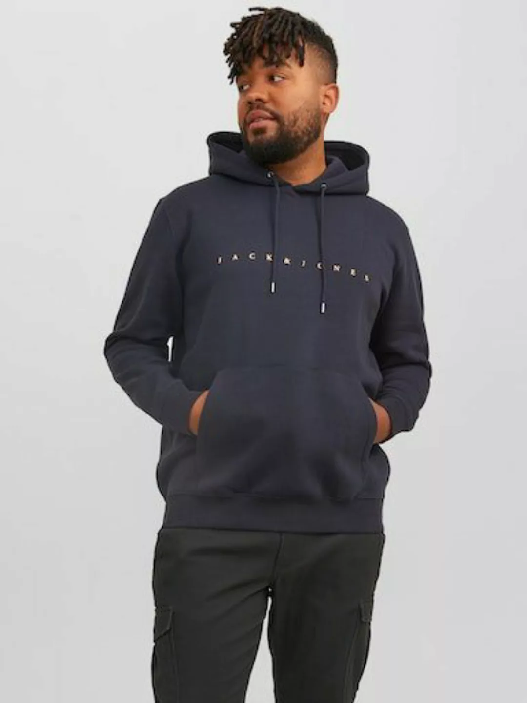 Jack & Jones PlusSize Kapuzensweatshirt "JJESTAR JJ SWEAT HOOD NOOS PLS", m günstig online kaufen