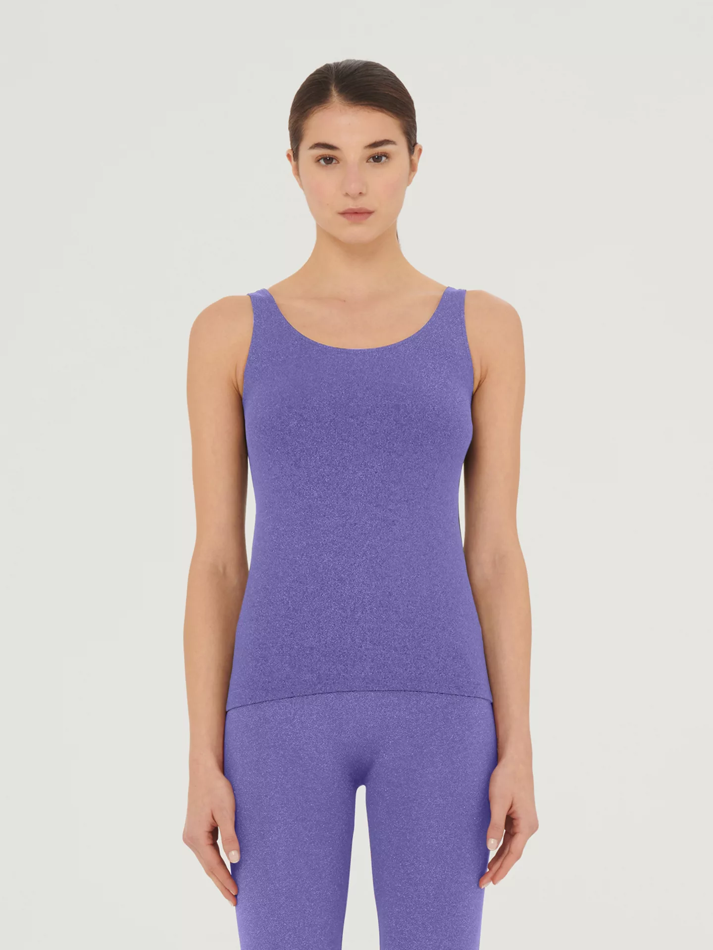 Wolford - Shiny Top Sleeveless, Frau, ultra violet/light aquamarine, Größe: günstig online kaufen