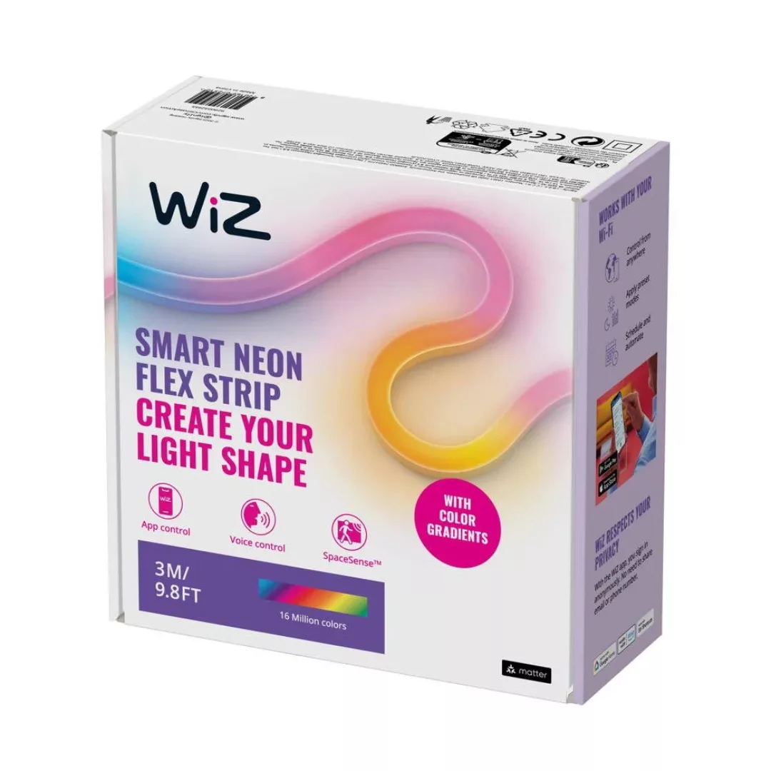 WiZ Neon Flex LED-Strip IP20 RGB 3m günstig online kaufen