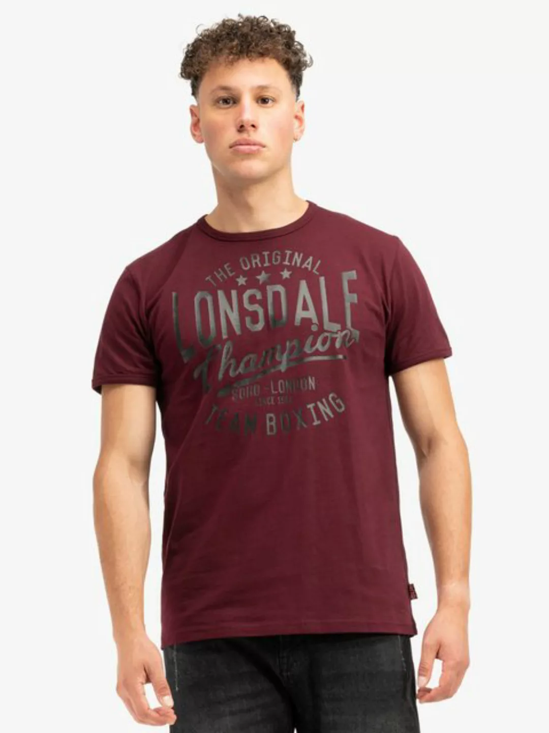 Lonsdale T-Shirt Lonsdale Herren T-Shirt Harehills günstig online kaufen