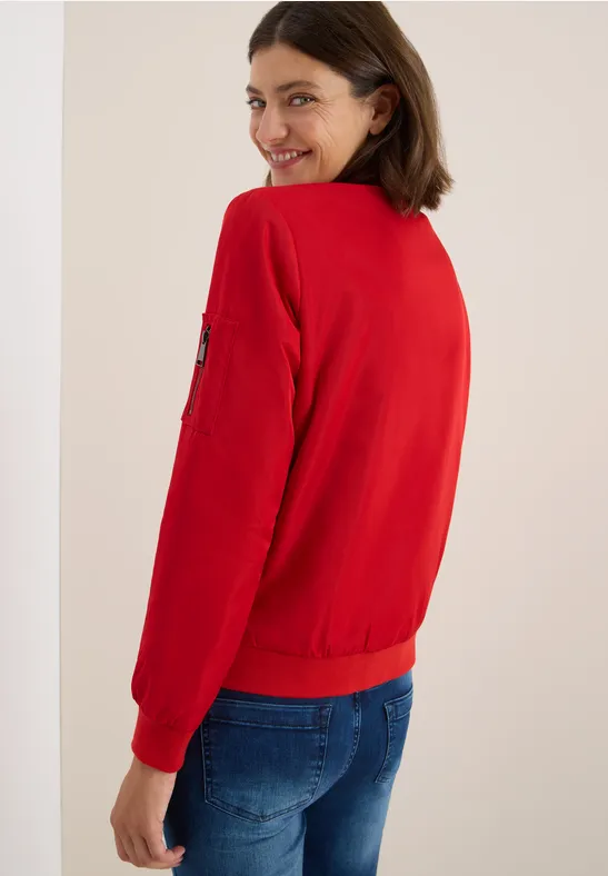 Nylon-Look Blouson günstig online kaufen