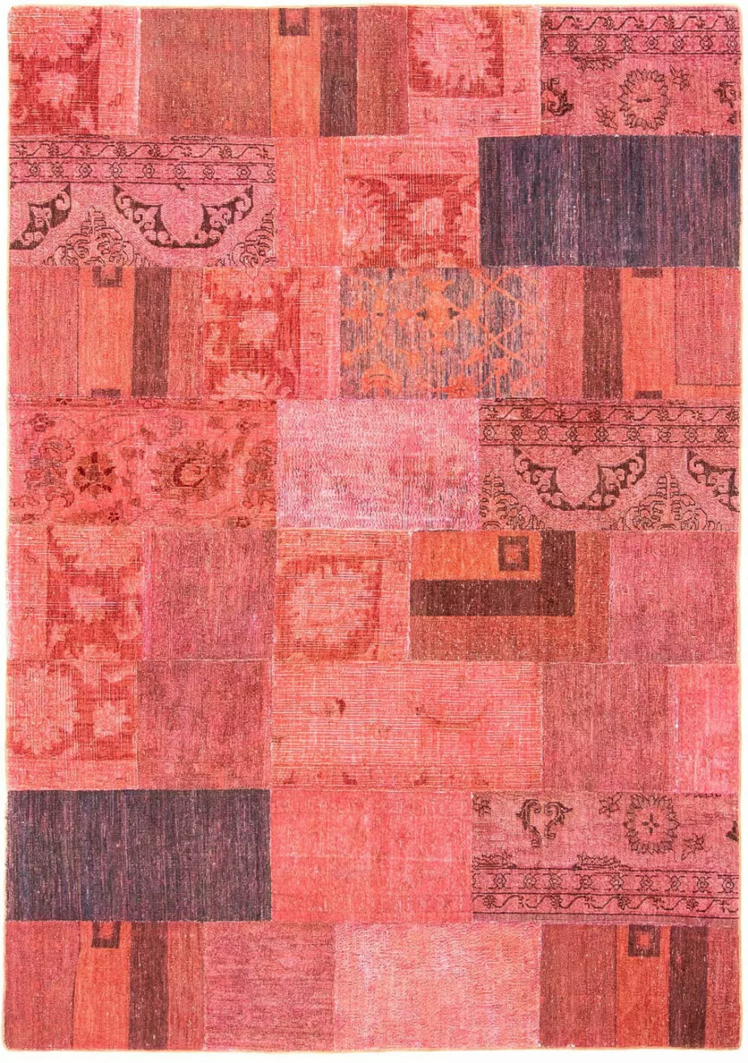 morgenland Teppich »Patchwork - 237 x 166 cm - mehrfarbig«, rechteckig, Woh günstig online kaufen