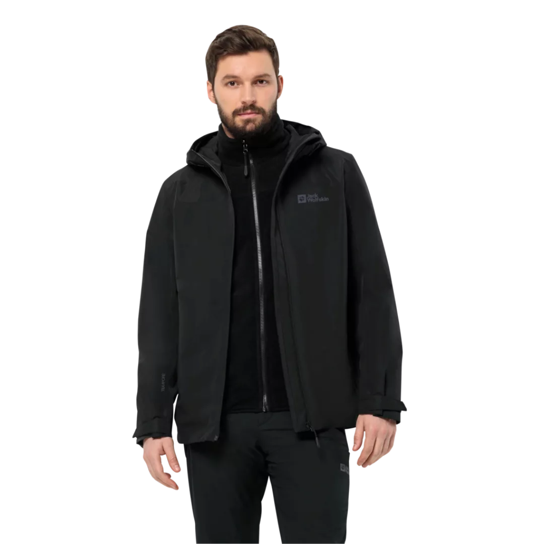 Jack Wolfskin 3-in-1-Funktionsjacke "TAUBENBERG 3IN1 JKT M", mit Kapuze günstig online kaufen