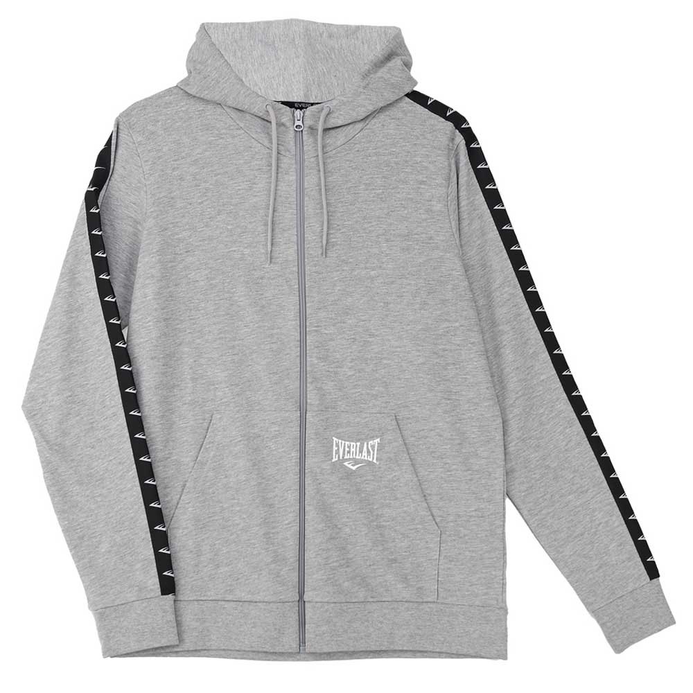 Everlast Tape Sweatshirt Mit Reißverschluss 2XL Grey günstig online kaufen