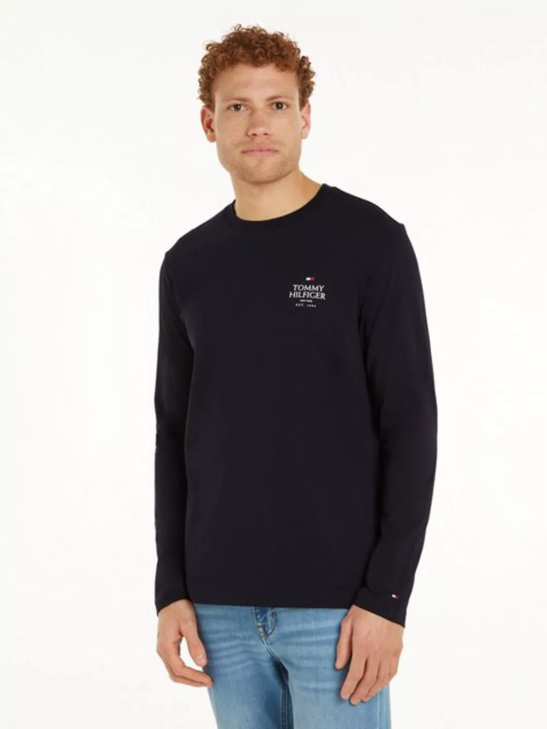 Tommy Hilfiger Longsleeve "HILFIGER STACK LS TEE" günstig online kaufen