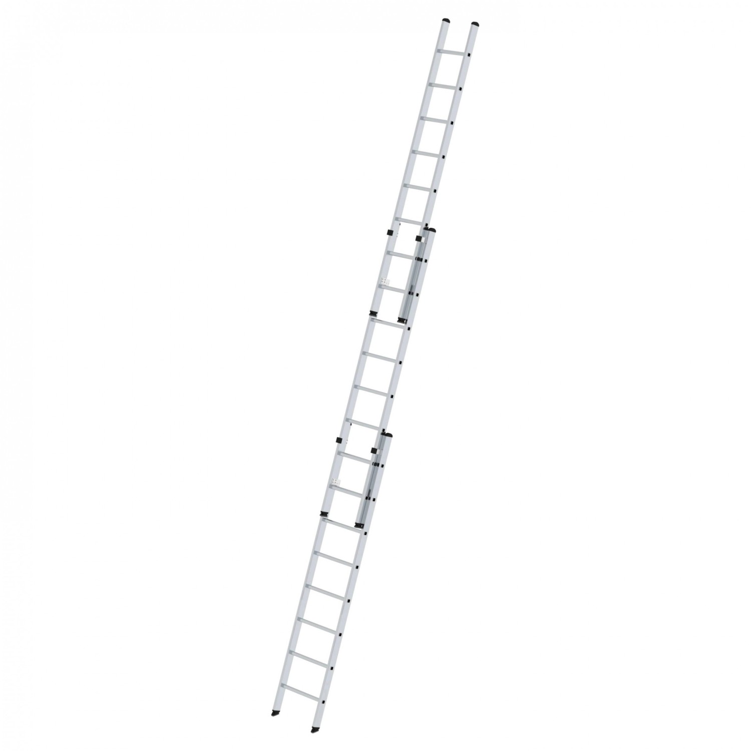 MUNK Aluminium-Schiebeleiter 3-teilig ohne Traverse 3x8 Sprossen günstig online kaufen