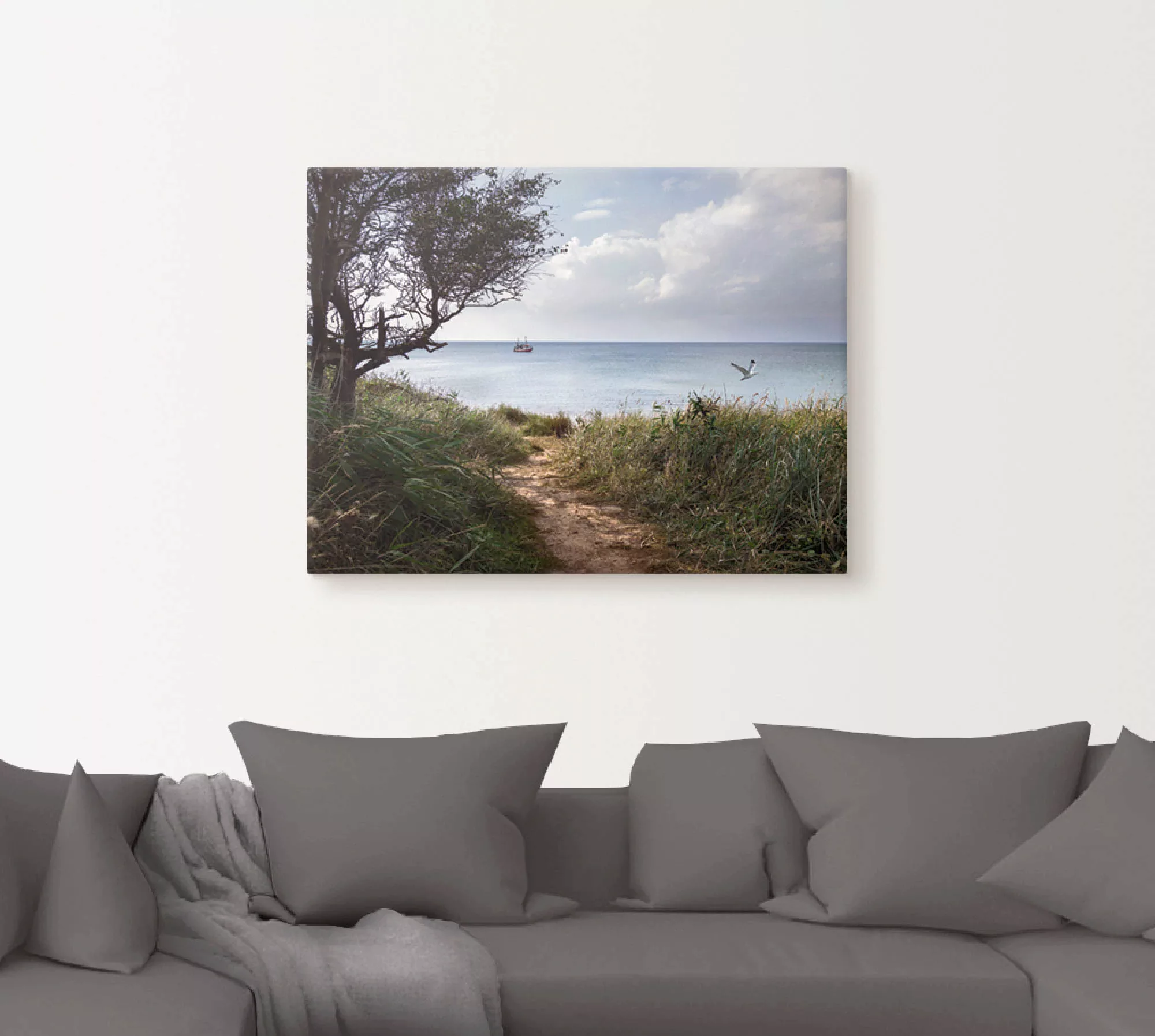 Artland Wandbild "Wege zum Meer....", Gewässer, (1 St.) günstig online kaufen