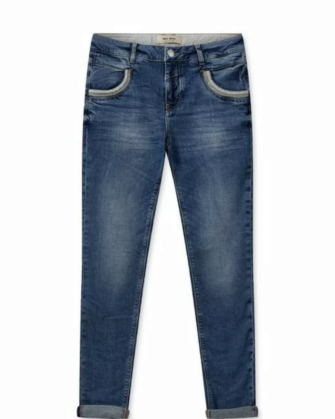 Mos Mosh Skinny-fit-Jeans MMNaomi Stickerei günstig online kaufen